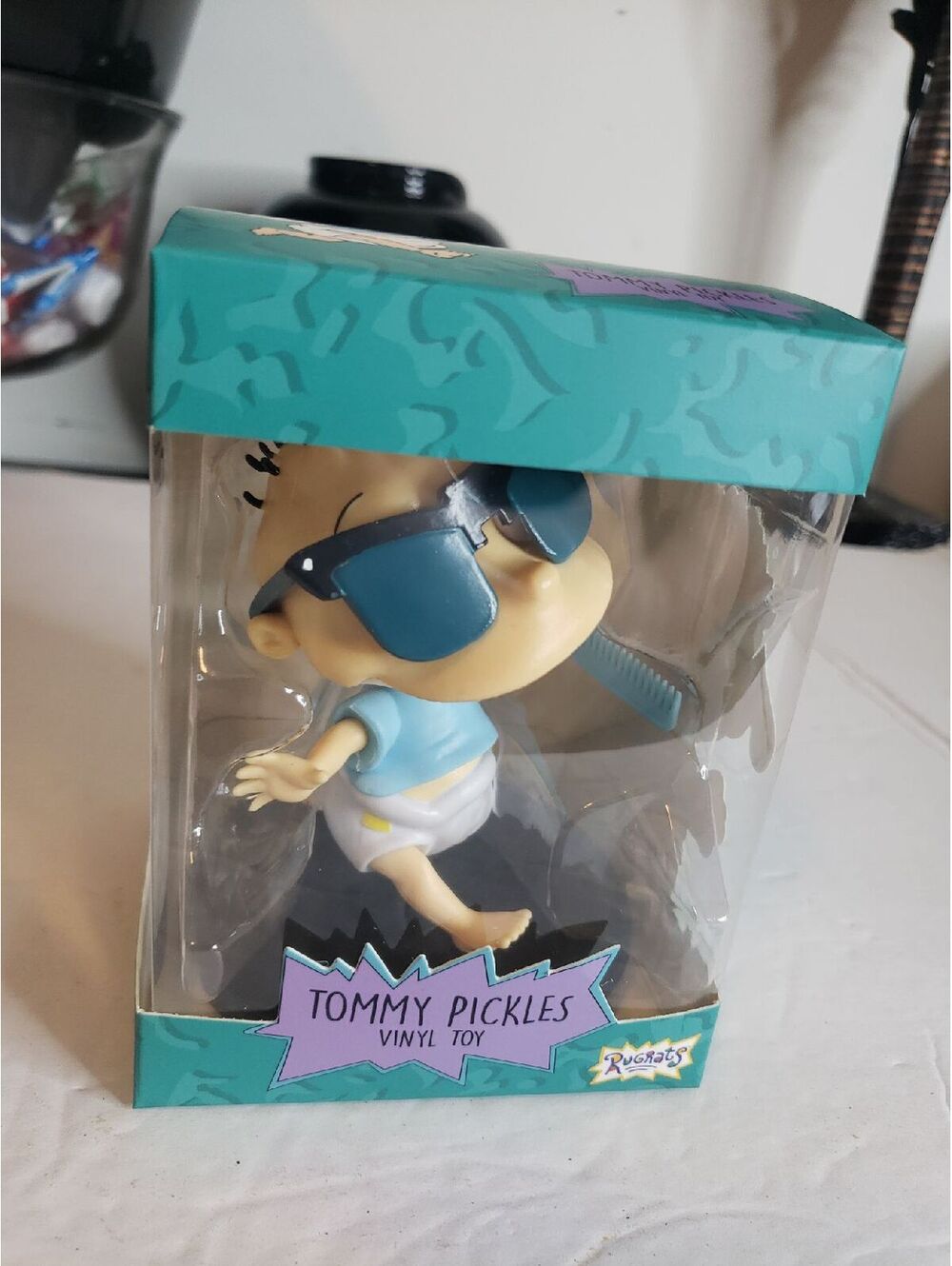 Rugrats Tommy Pickles Little Dude Vinyl Toy Nick Box Nickelodeon